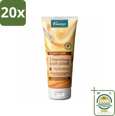 20 x Kneipp - Body lotion - Beauty Secret - Voor normale tot droge huid - 200 ml - Grootverpakking - Body Lotion - Huidverzorging - Voedende Bodylotion - Droge Huid - Normale Huid