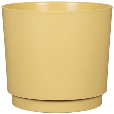 Ronde bloempot - DEROMA - 236 - 13 l - Ø 29 cm - Geel