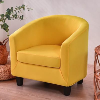 Waterdichte Spandex Bankhoes Relax Stretch Eenpersoons Club Bank Slipcover Voor Woonkamer Elastische Fauteuil Beschermhoes