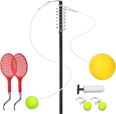 Sportspel Set - Buitenactiviteit Spel - Interactief Spel - Verstelbaar Schroefmechanisme - 119-135 cm Hoogte - Niet gespecificeerd