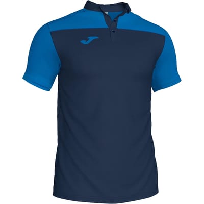 Joma Crew III Polo Kinderen - Marine / Royal | Maat: 2XS (152)