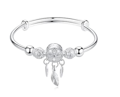 N3 Collecties 925 sterling zilveren Veer Holle Bal Armbanden voor Dames