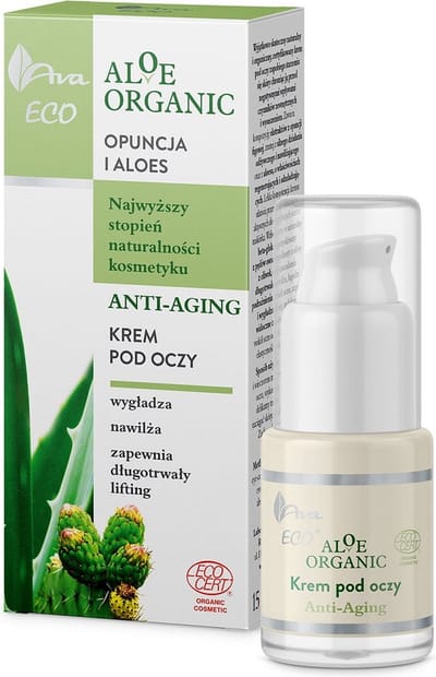 Aloe Organic anti-aging oogcrème 15ml