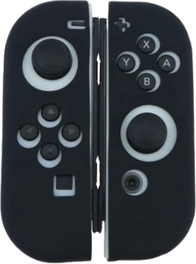 Siliconen Switch Grips - Beschermhoes - Switch accessoires - Controller hoes - Anti-slip - Zwart