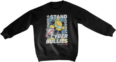 Transformers Kinder-sweatshirt ‘Take A Stand Against Cyber Bullies’ HSB-31-TF1205-DTF559