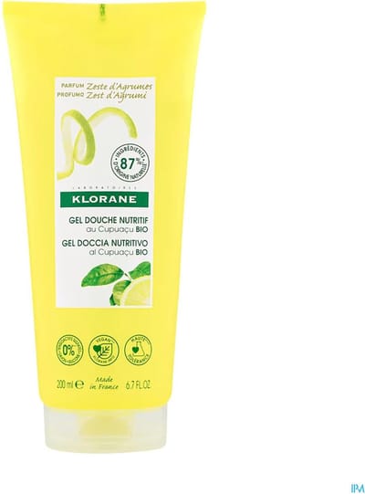 Klorane - Nourishing Shower Gel - Vyživující sprchový gel Citrónová kůra