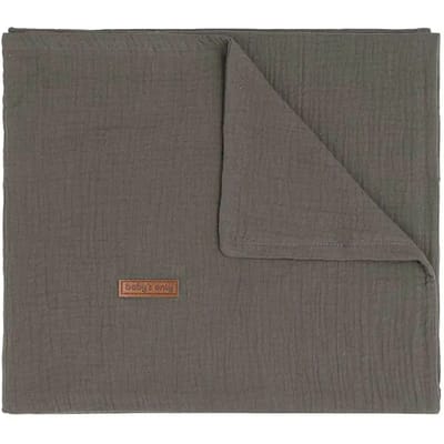 Baby's Only Ledikantdeken - Baby deken Breeze - Dekentje voor jongens en meisjes - 0.6 TOG - 100x135 cm - Khaki - 100% katoen