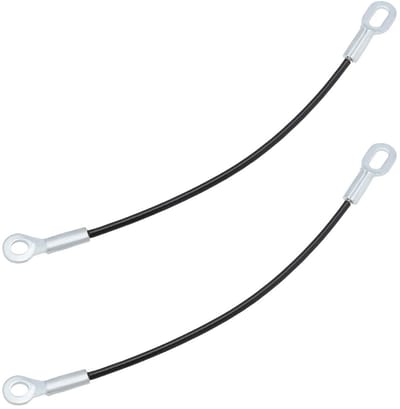 Dailygoods- Achterklep Kabel Vervanging 40 cm - 2x Heavy Duty - Roestbestendig Staal - Compatibel met Mitsubishi L200 MK5 - Betrouwbare Ondersteuning - Achterklep Kabels