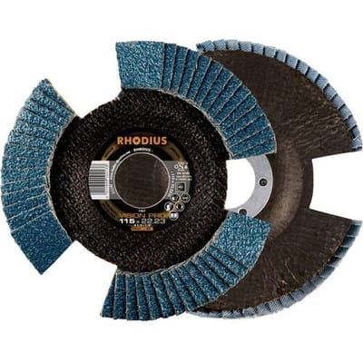 Rhodius 211306 VISION PRO PACK Lamellenschijf Diameter 115 mm Boordiameter 22.23 mm Korrelgrootte (num) 40 5 stuk(s)