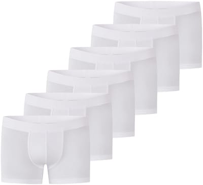 Schiesser Jongens shorts / pants 6 pack Teens Boys 95/5 Cotton