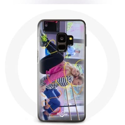 Case voor Samsung Galaxy S9 Plus Volg je dromen Mía Cáceres en Juanma Portolesi