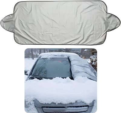 Joiride - Anti-vries Deken Auto - Voorruithoes Magnetisch - Voorruit beschermer - Voorruit Cover - UV Bescherming - 120 x 168 cm - CARCOVER