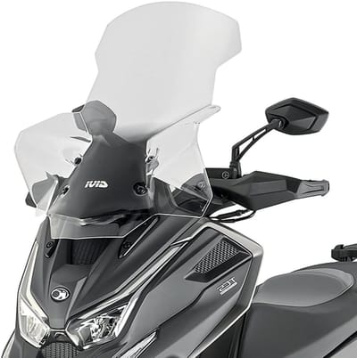 Motor Voorruit - Windscherm Deflector - Rijcomfort Verbeteren - Voertuigspecifieke Pasvorm - 50 x 40 x 15 cm - Transparant