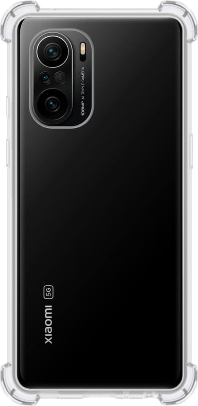 Hoes - Geschikt voor Xiaomi Mi 11i - Sterk & Shockproof - Siliconen Case - Back Cover - Telefoon Hoesje Shock Proof - Transparant