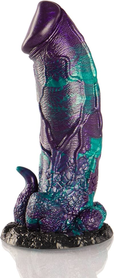 EPIC - BASILISK DILDO DOUBLE SCALY PLEASURE BIG SIZE | DILDO | XXL DILDO | DILDO MET ZUIGNAP | SEKSSPEELTJES VOOR VROUW | SEKSSPEELTJES VOOR KOPPELS | SEX TOYS VOOR VROUW | SEX TOYS VOOR KOPPELS