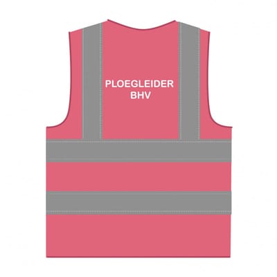 Ploegleider BHV hesje RWS roze