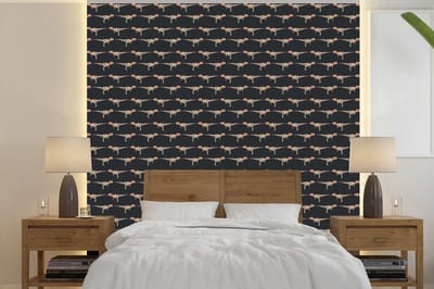 Behang - Fotobehang Jongens - Patroon - Dinosaurussen - Breedte 240 cm x hoogte 240 cm
