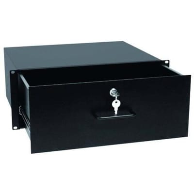 Omnitronic 30100954 19 inch rackschuiflade 4 HE Aluminium