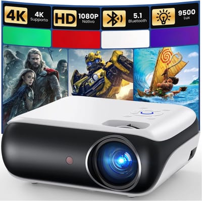 Core® Mini beamers - Projector - Mini beamer - Wit/Black -‎ 21cm x 18cm x 10cm