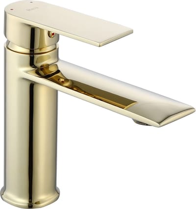 Rea My2102-2G Veneta Laag - Wastafelkraan - Gouden - 17 X 4,2 X 16,2 Cm