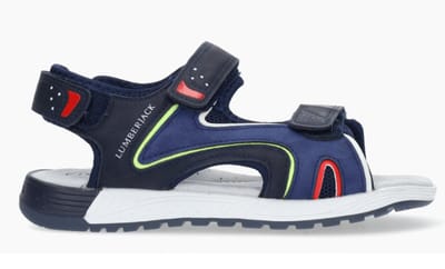 Lumberjack Jongens Sandaal Breky | Blauw | Maat: 29