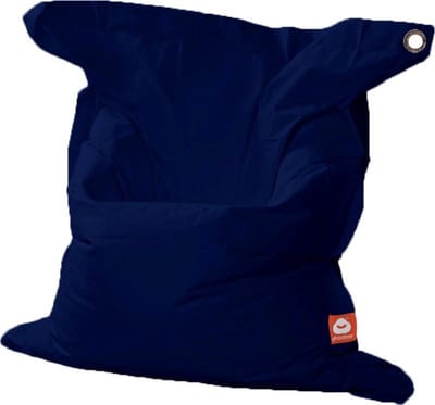 Whoober rechthoek zitzak St. Tropez XL outdoor marine blauw - Wasbaar - Voor binnen en buiten