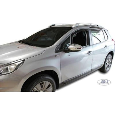 Déflecteurs d'air - J&J AUTOMOTIVE - Peugeot 2008 - Fumé - Acrylique renforcé - Installation facile