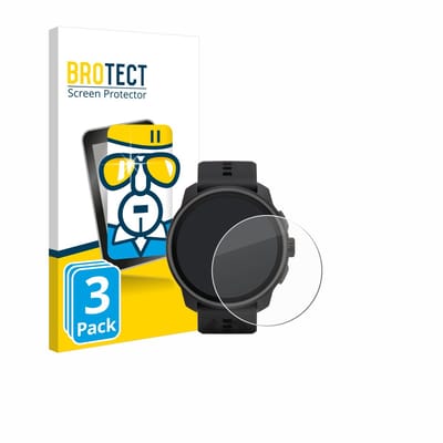 BROTECT - Glas Screenprotector voor Suunto Race S - Gehard Beschermglas 9H 3 Stuks