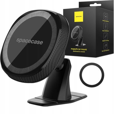 Spacecase Autotelefoonhouder Voor Magsafe Voor Dash Console Zwart