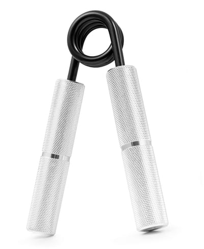 Hop-Sport Vingerhalter voor Maximale Gripkracht – Verstelbare Handtrainer 23kg (50lbs) tot 90kg (200lbs) – Onderarm- en Handspier Trainer met Extra Sterke Veer voor Gripversterking en Revalidatie (68 kg)