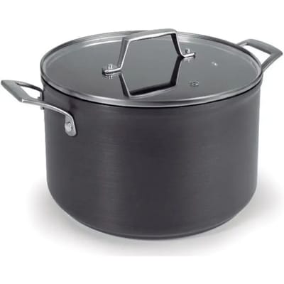 Kookpan met geanodiseerd deksel Lacor