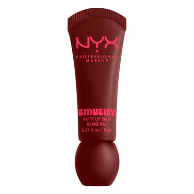 NYX Professional Make Up Smushy Matte Smudge Fudge Lippenbalsem - Zachte, Matte Finish - Met mochi rijstpoeder en suiker-ceramiden - 1 ST
