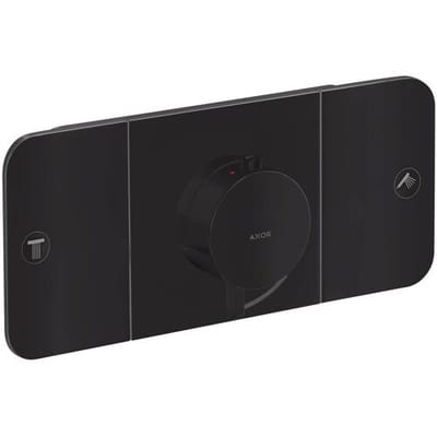 Axor One - Inbouwthermostaat voor 2 functies, mat zwart 45712670