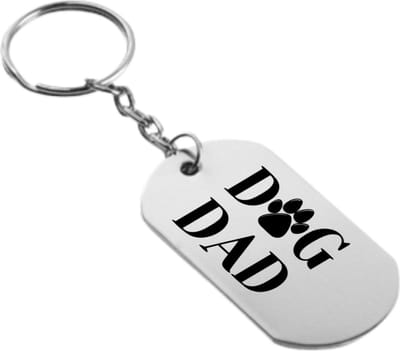 Akyol - honden vader sleutelhanger - Honden - familie mensen die een hond hebben - cadeau - 54 x 29mm