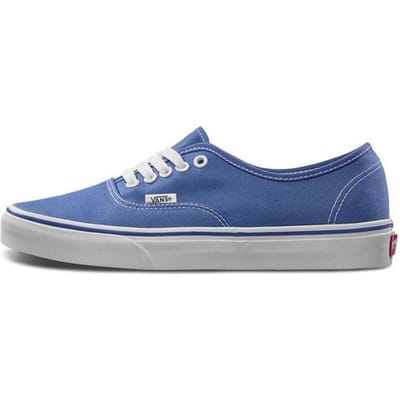 Vans Authentic Sneakers Heren - Blauw - Maat 44 - Leer, Textil