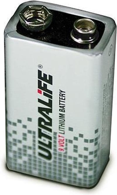 Ultralife U9VL-J-P 6LR61 9V batterij (blok) Lithium 1200 mAh 9 V 1 stuk(s)
