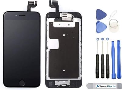 LCD Scherm Geschikt voor iPhone 6S – Voorgemonteerd – Zwart