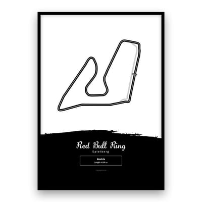 Circuitposter - Grand Prix - Red Bull Ring - Formule 1
