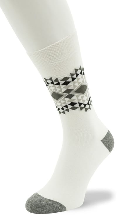 Bonnie Doon Sokken Native white BP232109