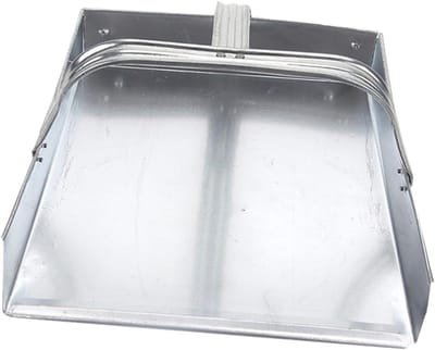 Mini Stofblik - Tafel Stoffer - Keuken Schoonmaken - Roestvrij Staal - 27 cm - Zilver