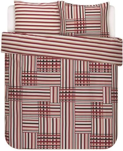 ESSENZA Evie Dekbedovertrekset Rood