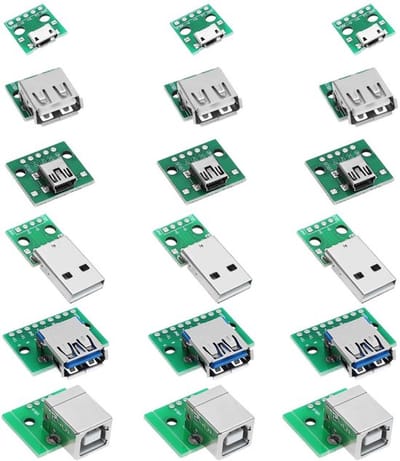 Store_8 - Usb naar Breakout Adapter - 18 stuks - Mini 5p Usb