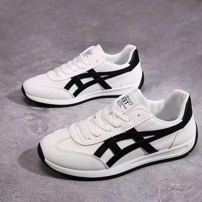 Lente Heren Cortez Lichtgewicht Trendy Ademende Hardloopschoenen Outdoor Vrije Tijd Sport Canvas Sneakers Herenschoenen 43 white