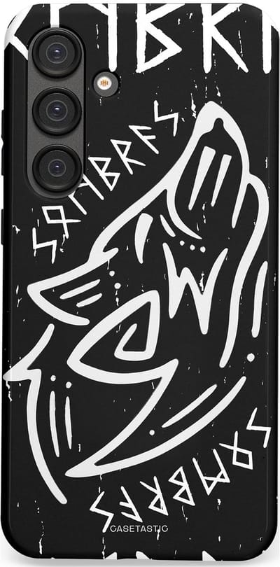 Casetastic Hoesje Geschikt voor Samsung S25 Plus - Stijlvolle Beschermende Duo-layer Case - Wolvenkreet