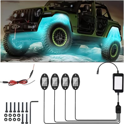 SnelShoppen - RGB Chassis Verlichting voor Auto, Waterproof LED Atmosfeer Verlichting, App Bestuurde Neon Ondergrond Verlichting, Decoratieve Interieu