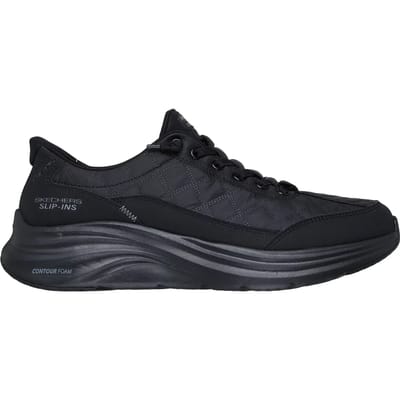 Skechers CONTOUR FOAM - COZY FIT Heren Instappers - Zwart