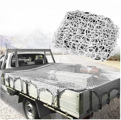 Store_7 - Net voor aanhangers - Elastisch aanhangernet - Ladingafdekking - 2 x 3 meter - Universaal gebruik - Hoogwaardig polyester net
