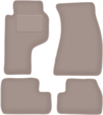 Beige velours vloermatten voor: Nissan 200SX coupé (1988-2003)