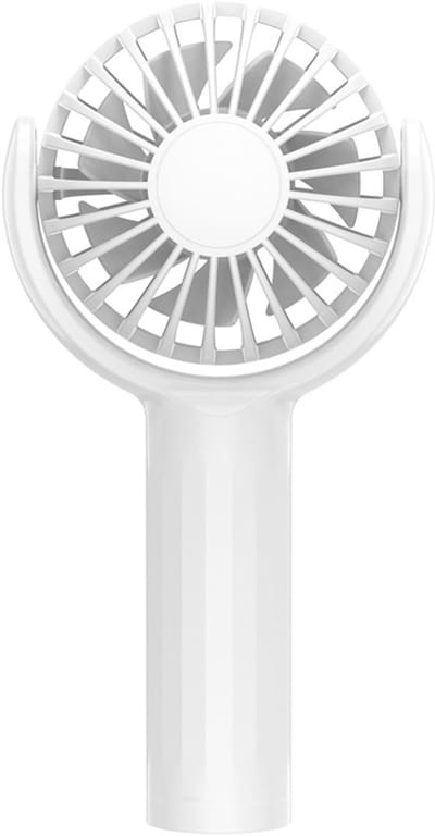 Mini handventilator, draagbare ventilator, kleine zakventilator, 5 snelheden met voet, USB oplaadbare ventilator, draagbare reisventilator voor kantoor, thuis, buiten