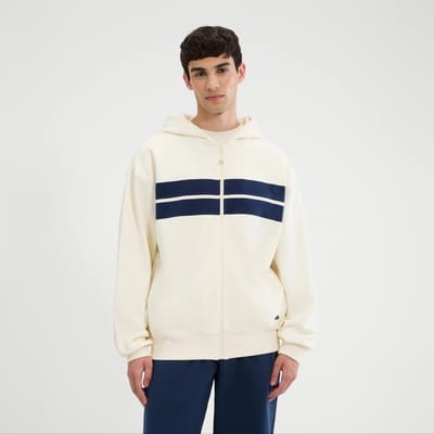 Ellesse Delenas Sportjas Heren-Crème,Donkerblauw